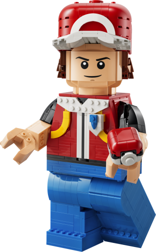 Opskaleret Red-minifigur