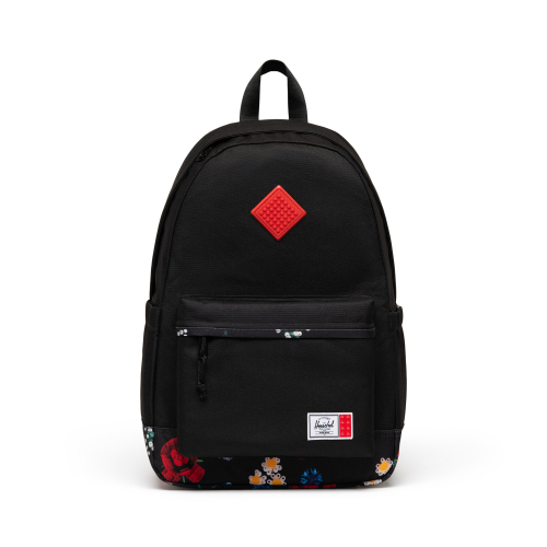 Herschel Heritage-rygsæk - sort + Dalende blomster
