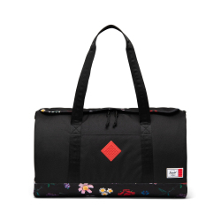 Herschel Heritage-duffelbag - sort/dalende blomster