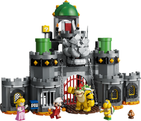 Fire Mario og Bowser's Castle