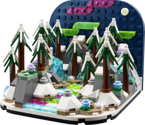 Nordlys-diorama