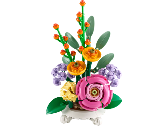 Blandet blomsterkrukke