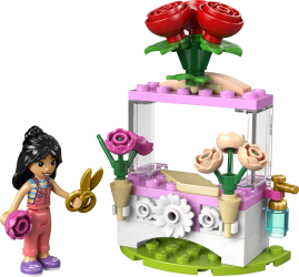 Blomsterbod med roser