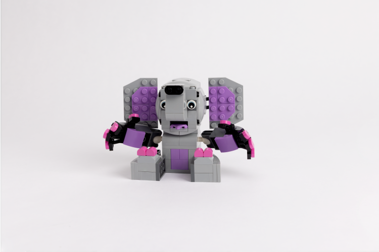 Elefant blyantholder