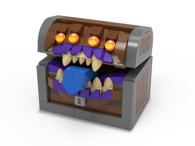 LEGO® Dungeons & Dragons Mimic-terningekiste