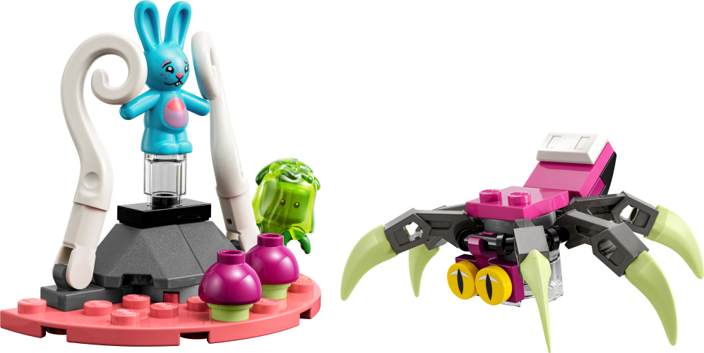 Z-Blob og Bunchus flugt fra edderkoppen & Zoeys drømme-jetpackbooster
