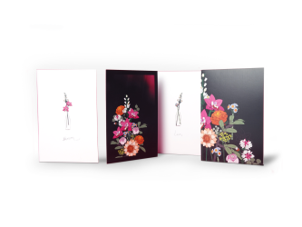 Insiders Botanicals-lykønskningskort