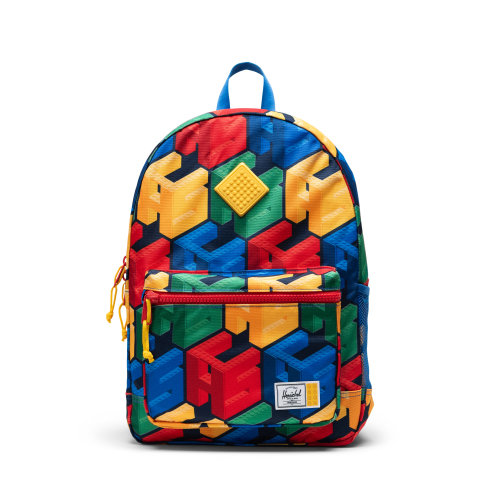 Herschel Heritage Youth-rygsæk - multifarvet monogram