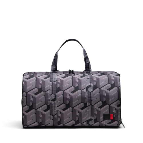 Herschel Novel duffelbag - sort monogram