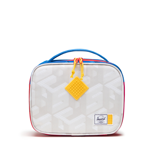 Pop Quiz Madkasse Little Herschel - farvede monogramklodser