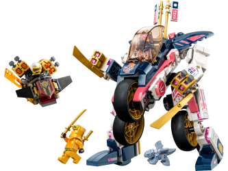 Soras forvandlings-mech-motorcykel