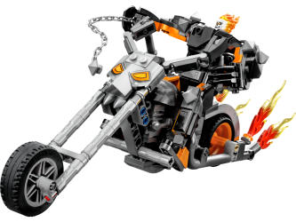 Ghost Riders kamprobot og motorcykel