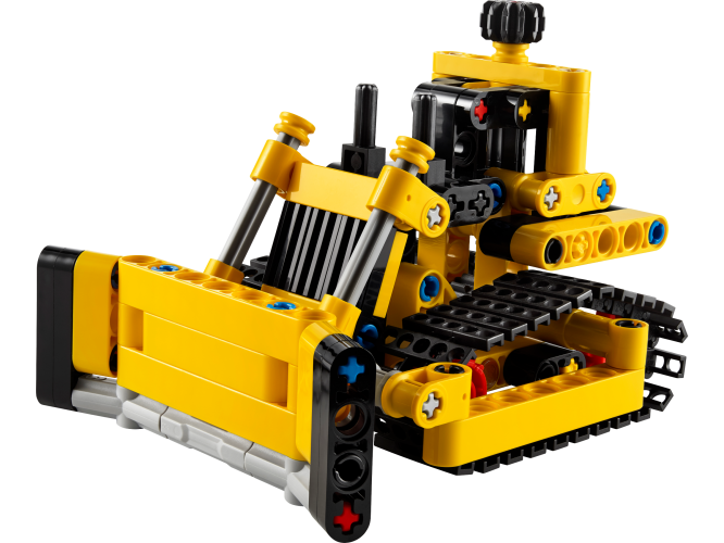 Stor bulldozer